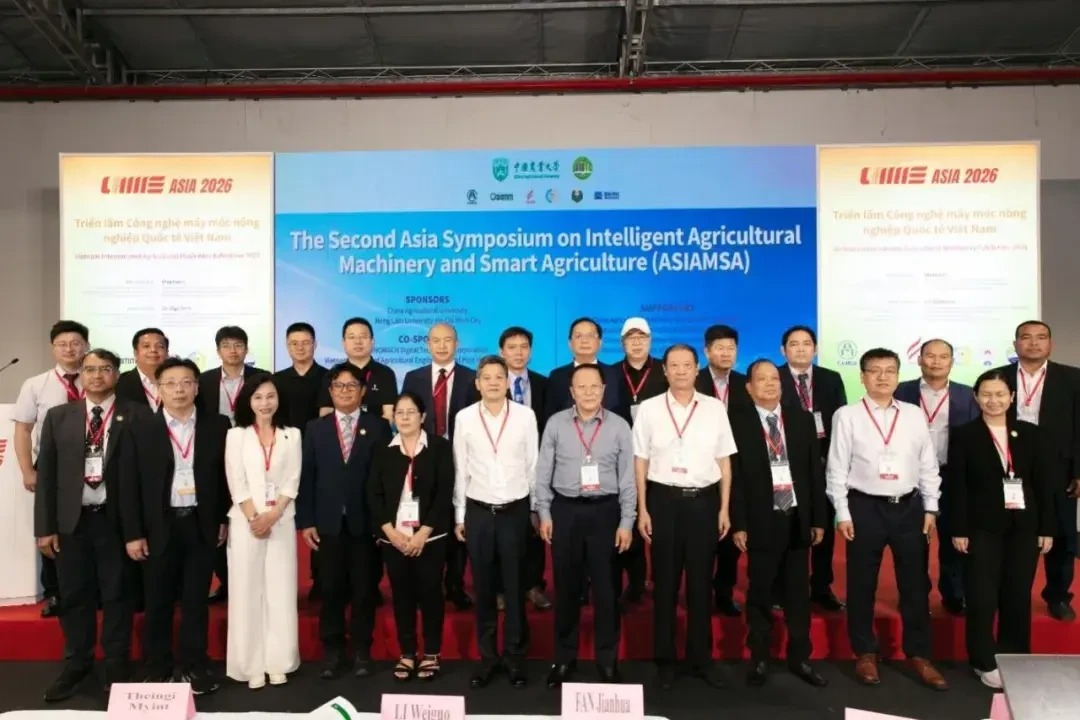 The 2nd Asia Symposium on Intelligent Agricultural Machinery and Smart Agriculture (ASIAMSA) Successfully Held in Ho Chi Minh City, Vietnam