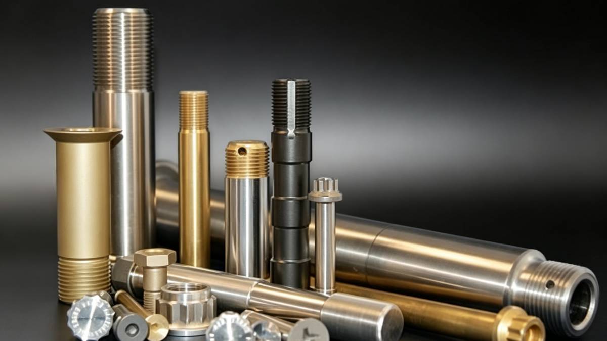 High-precision threaded fasteners designed for aircraft and spacecraft